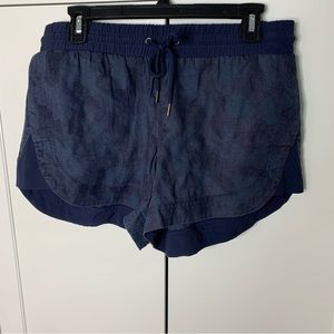 Athleta Muted Camo Athletic Shorts